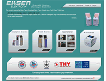 Tablet Screenshot of eksenelektronik.com